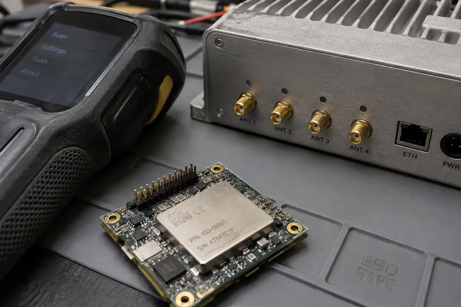RFID handheld terminal fixed reader and embedded reader module comparison