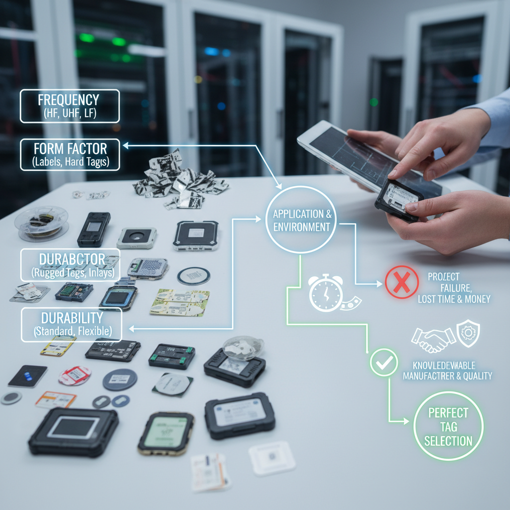 A variety of [RFID tag](https://rainrfid.org/wp-content/uploads/2021/04/RAIN_RFID_Lessons_learned_from_the_field.pdf)<sup id=