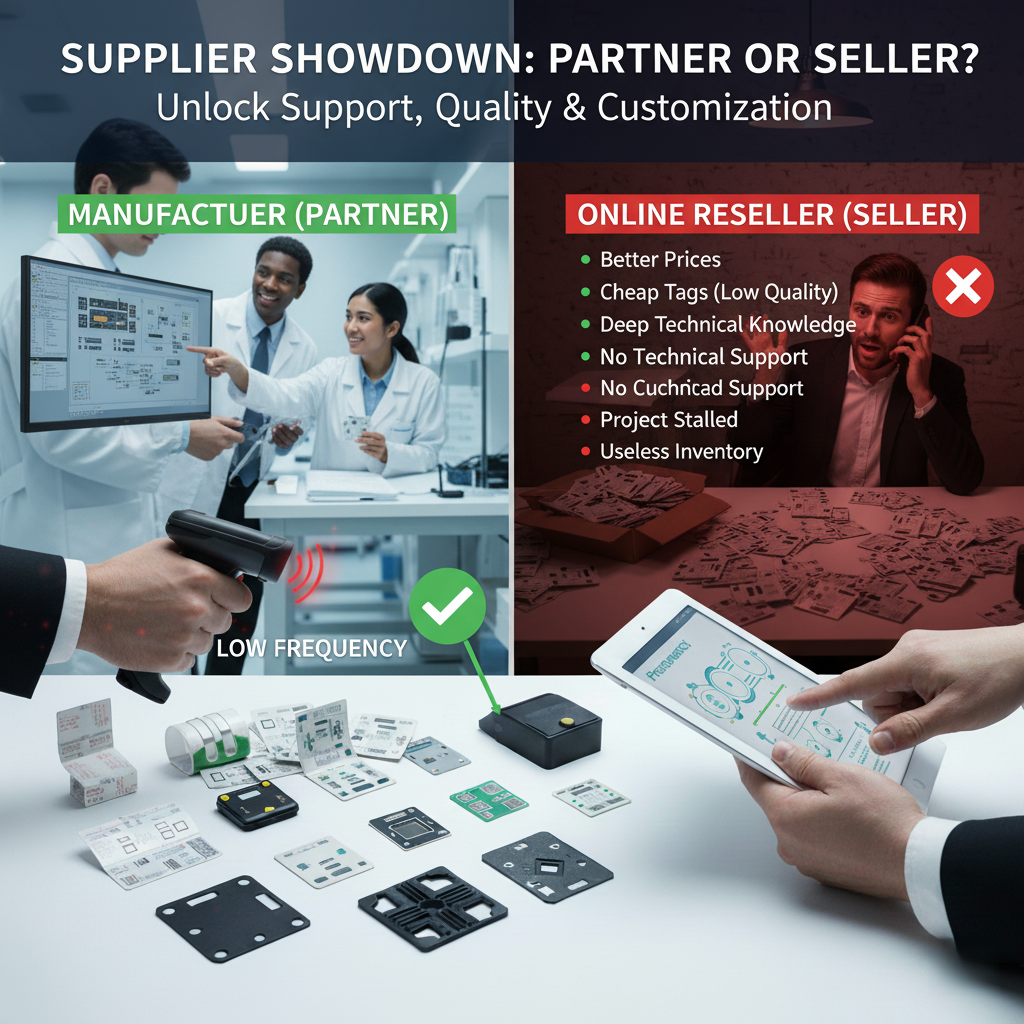 A person having a technical discussion with a supplier