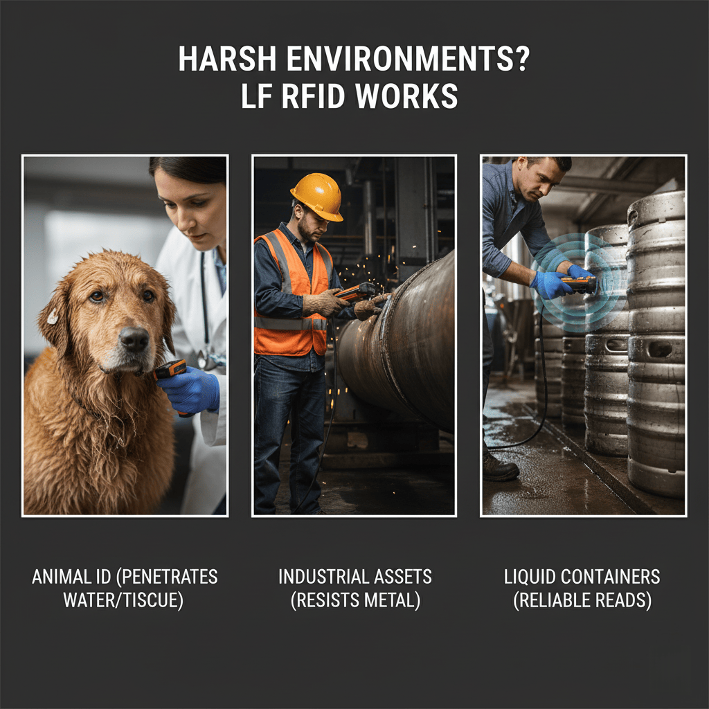 LF RFID tag used for animal tracking