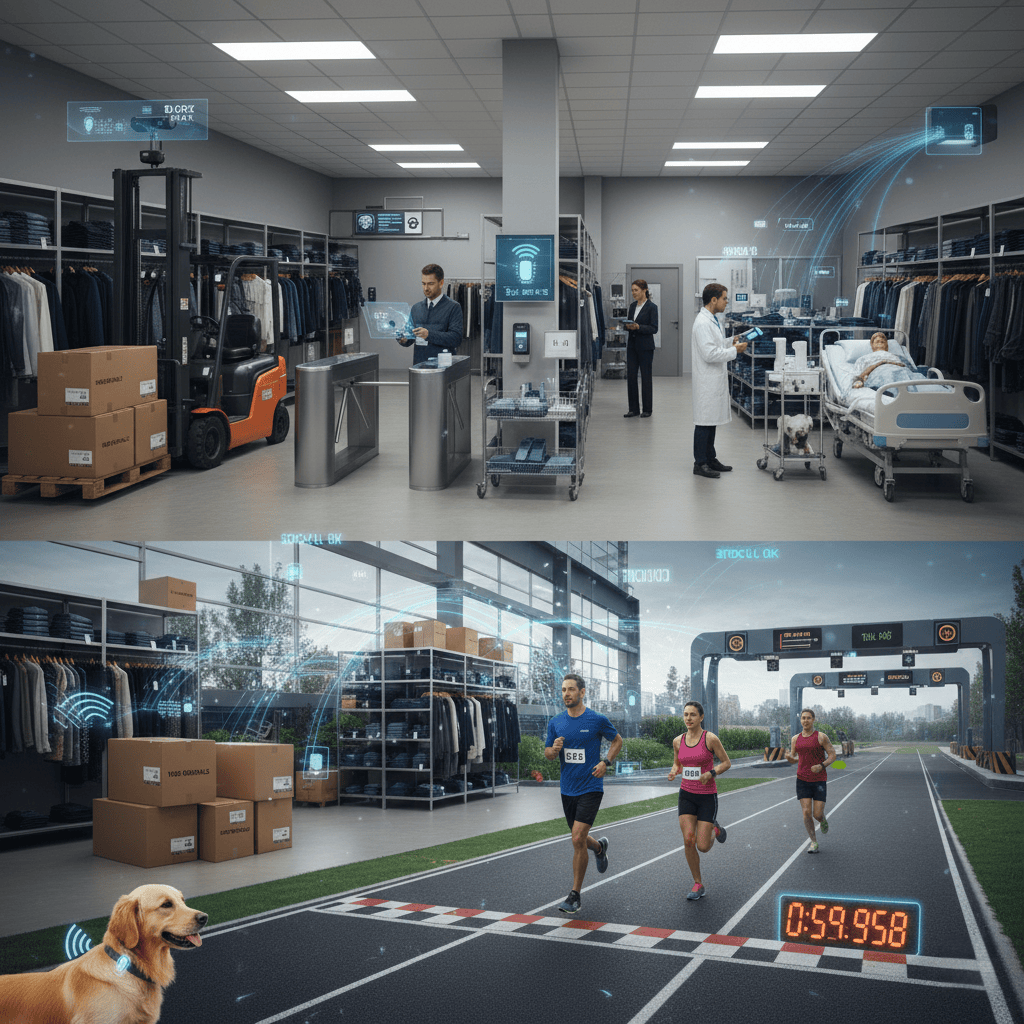 What are the application scenarios for RFID tags?