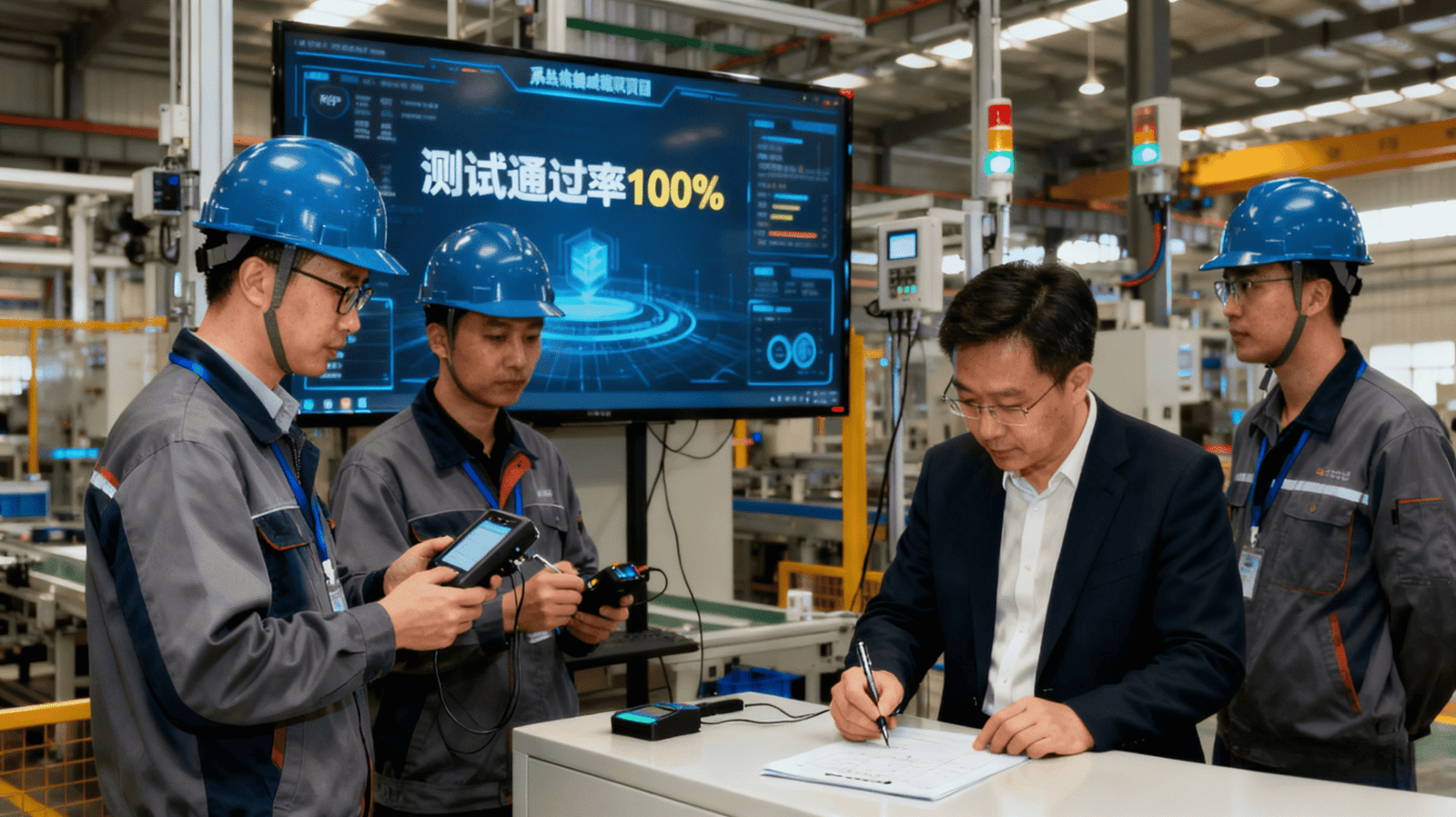 An invoice showing a breakdown of costs for an RFID project