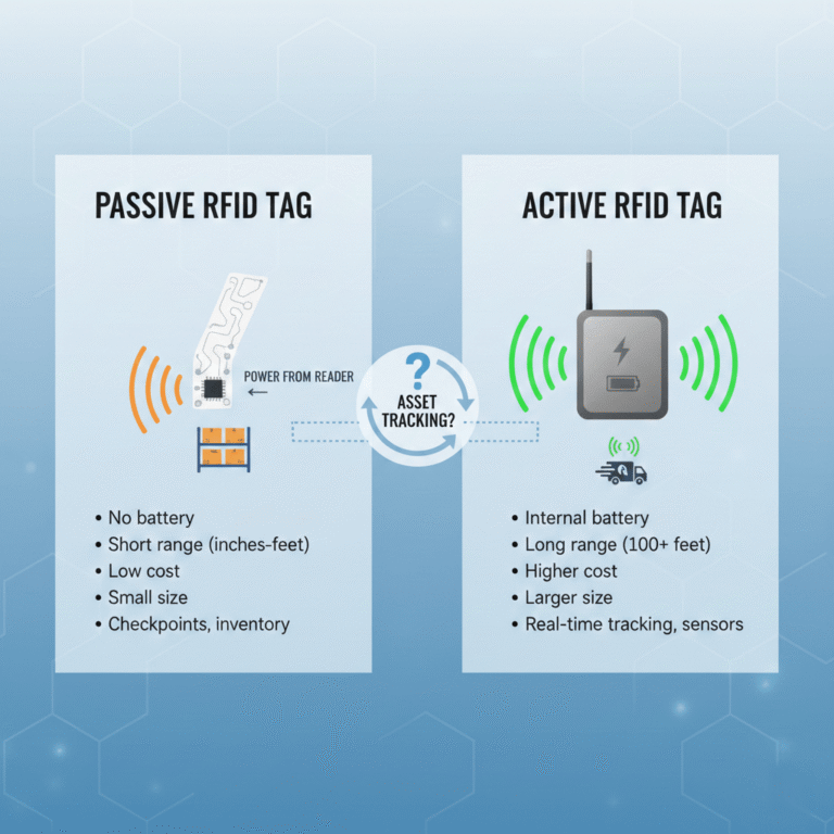 Passive vs. Active RFID Tags: 2026 Comparison Guide for Asset Tracking ...