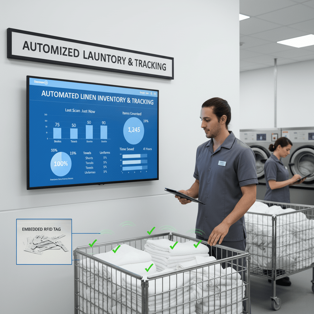 RFID for Hotel Linen: How to Cut Losses & Automate Inventory (Case Study)