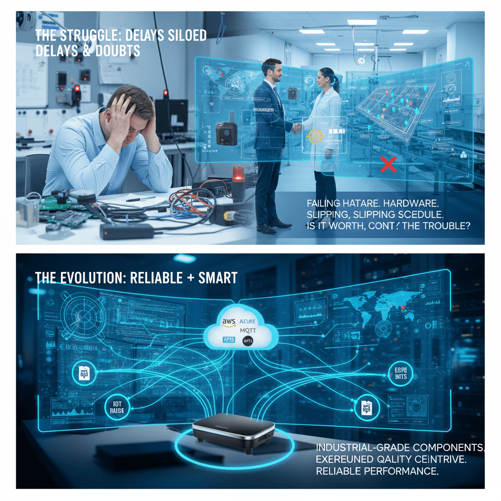 An RFID reader scanning various tags, demonstrating modern technology