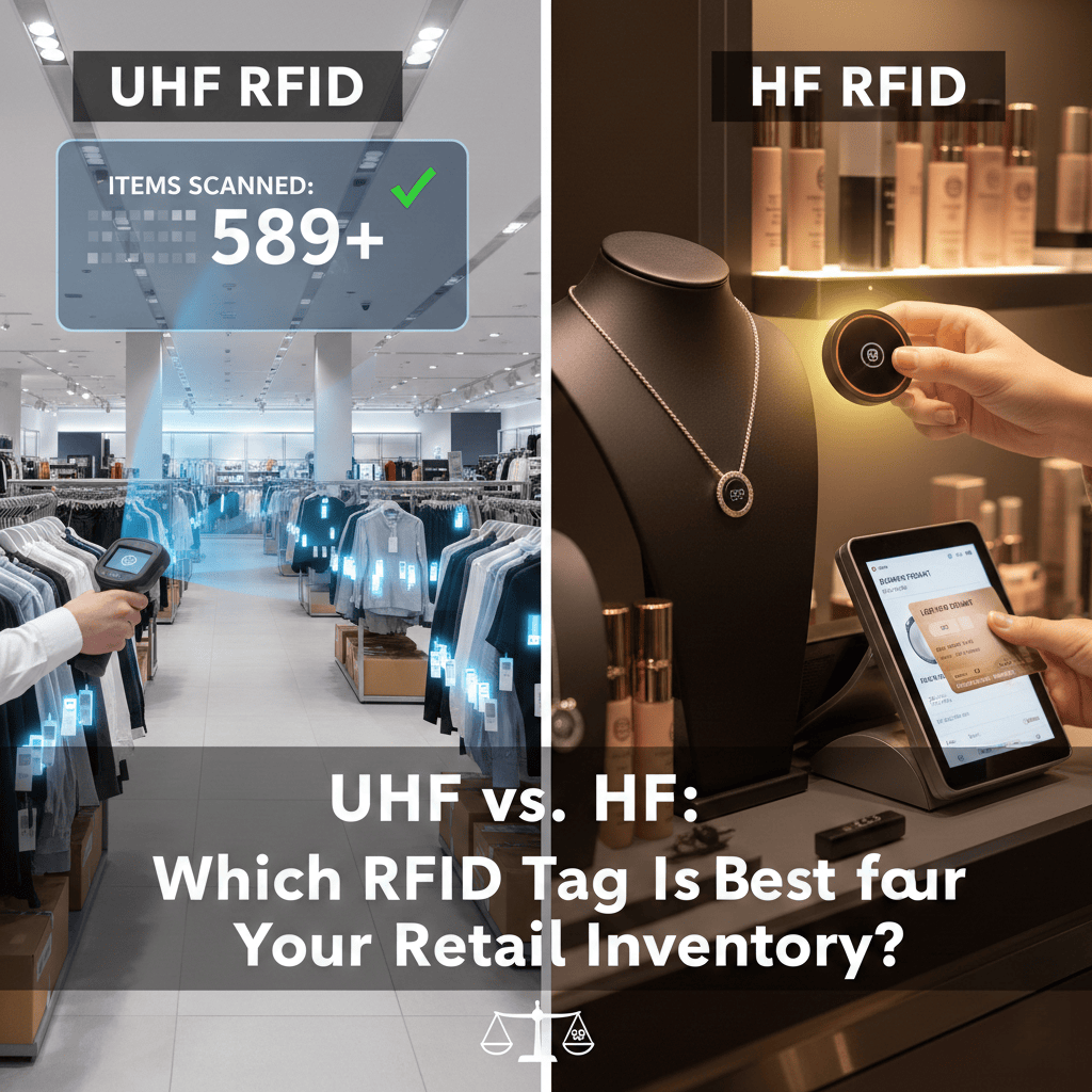 UHF vs. HF RFID Tags: Which is Best for Your Retail Inventory? (2026 Guide)