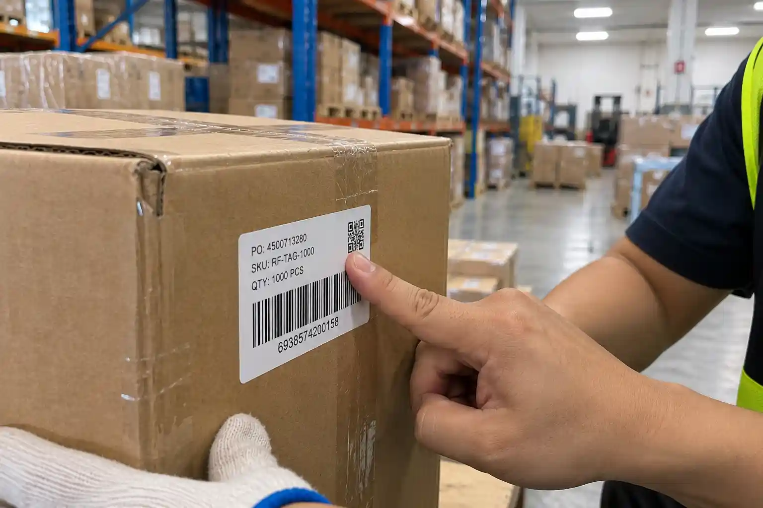 Comparison of EPC, TID and User memory on a Gen2 RFID tag