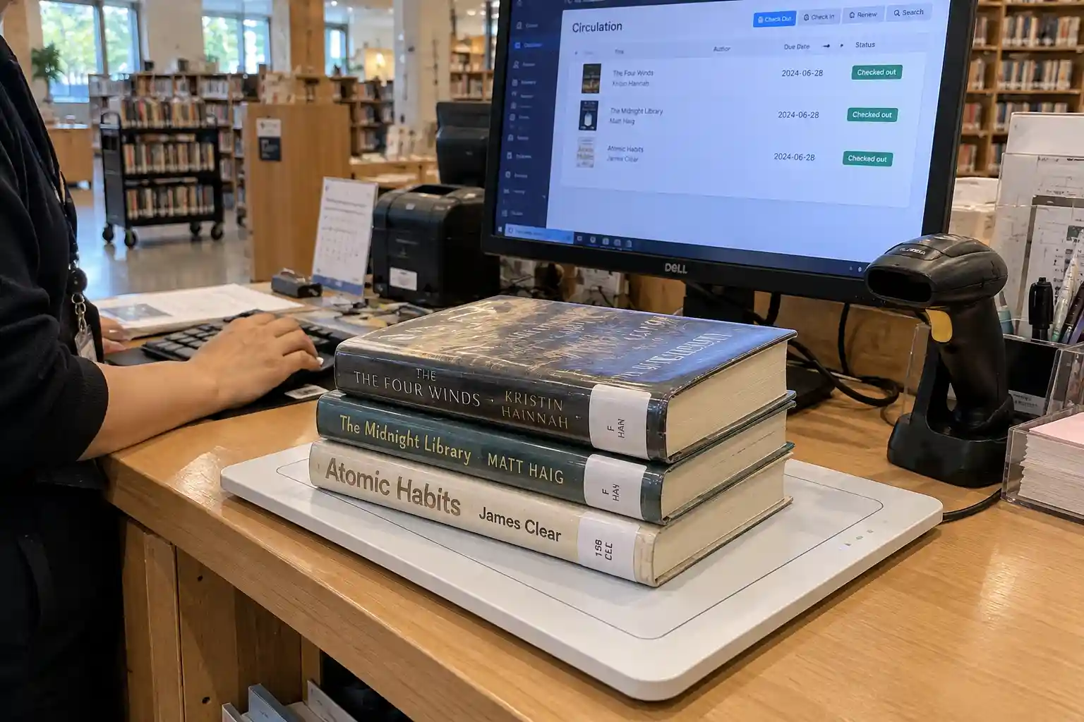 RFID technology in a modern library