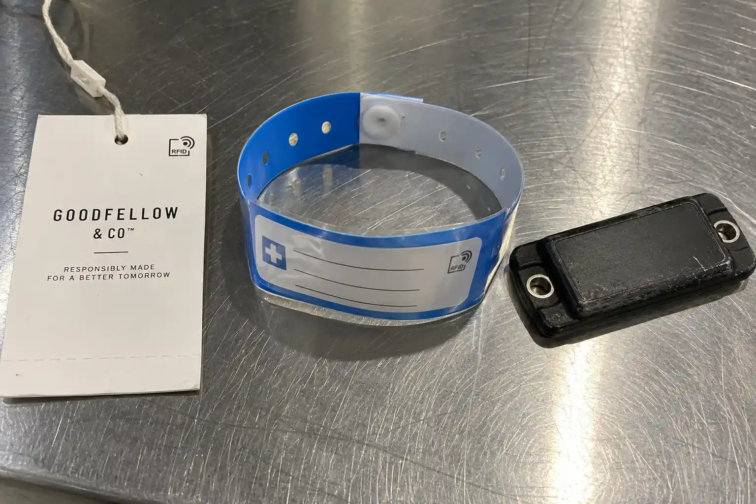 An array of different RFID tags for various industries