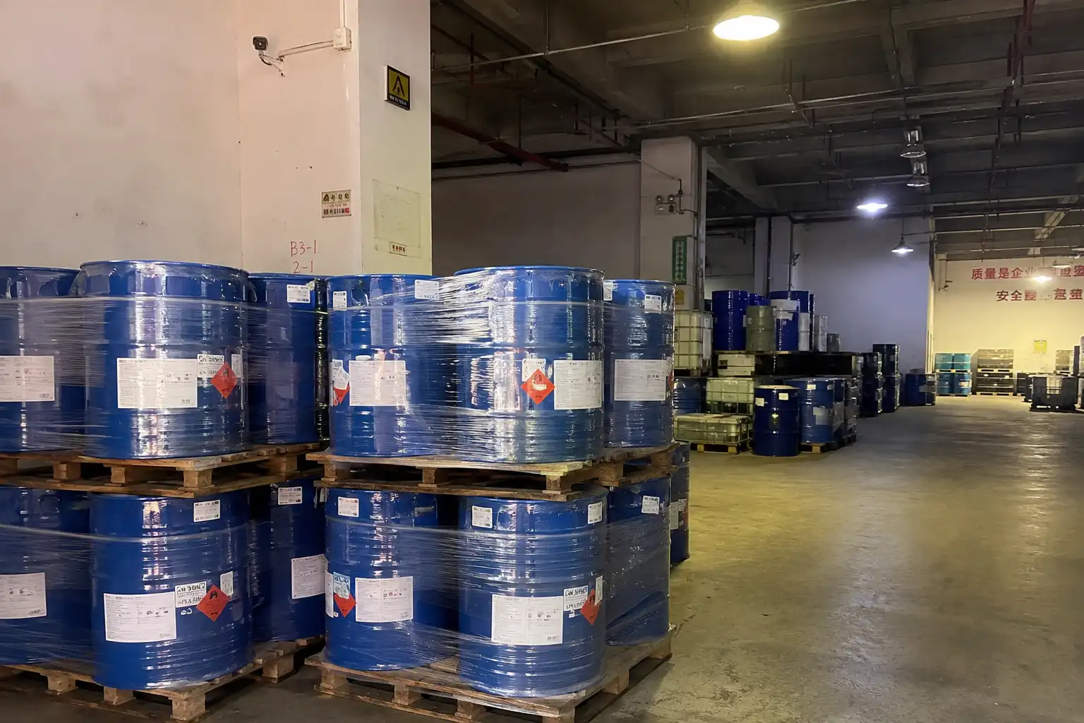 RFID reader in a warehouse environment
