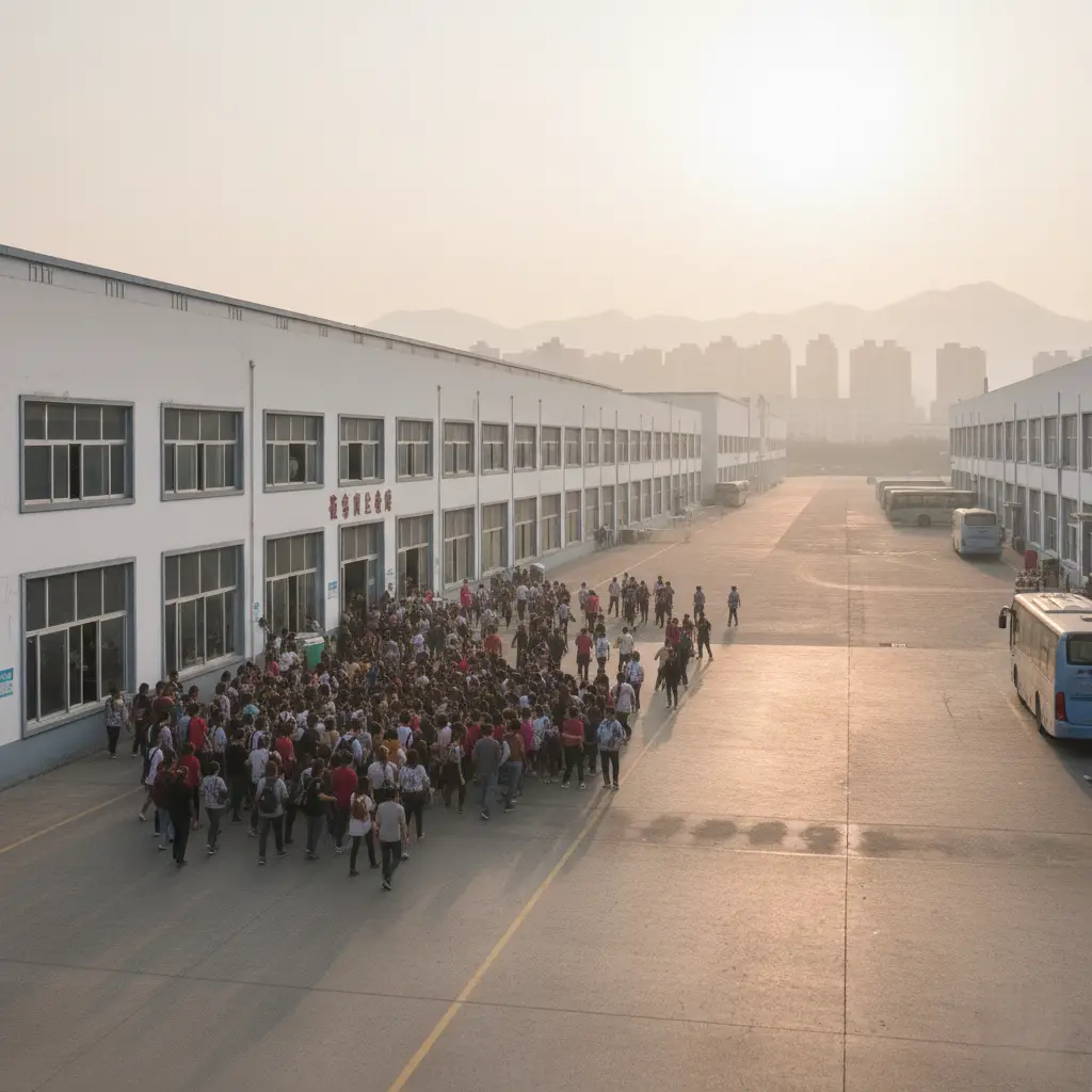 Comparison chart of manual vs digital factory efficiency