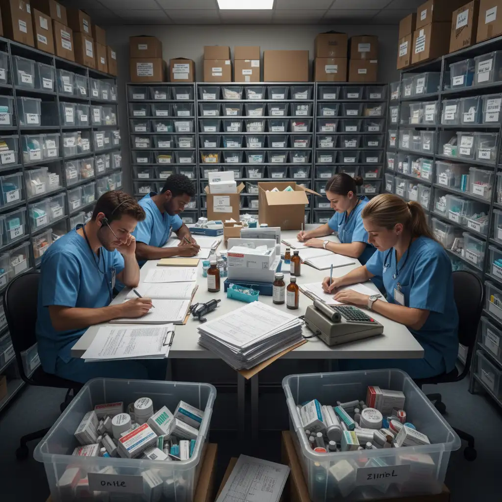 Comparison chart manual vs RFID