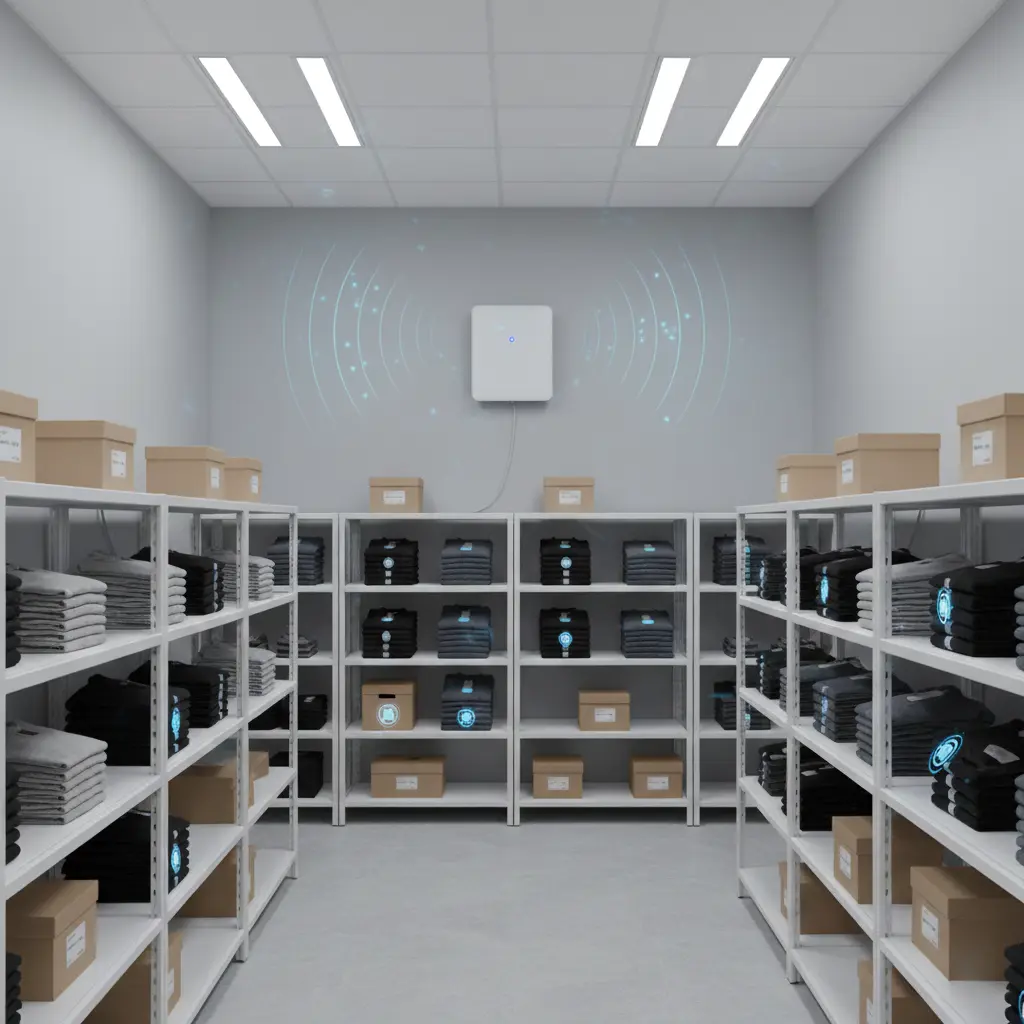 RFID core components diagram