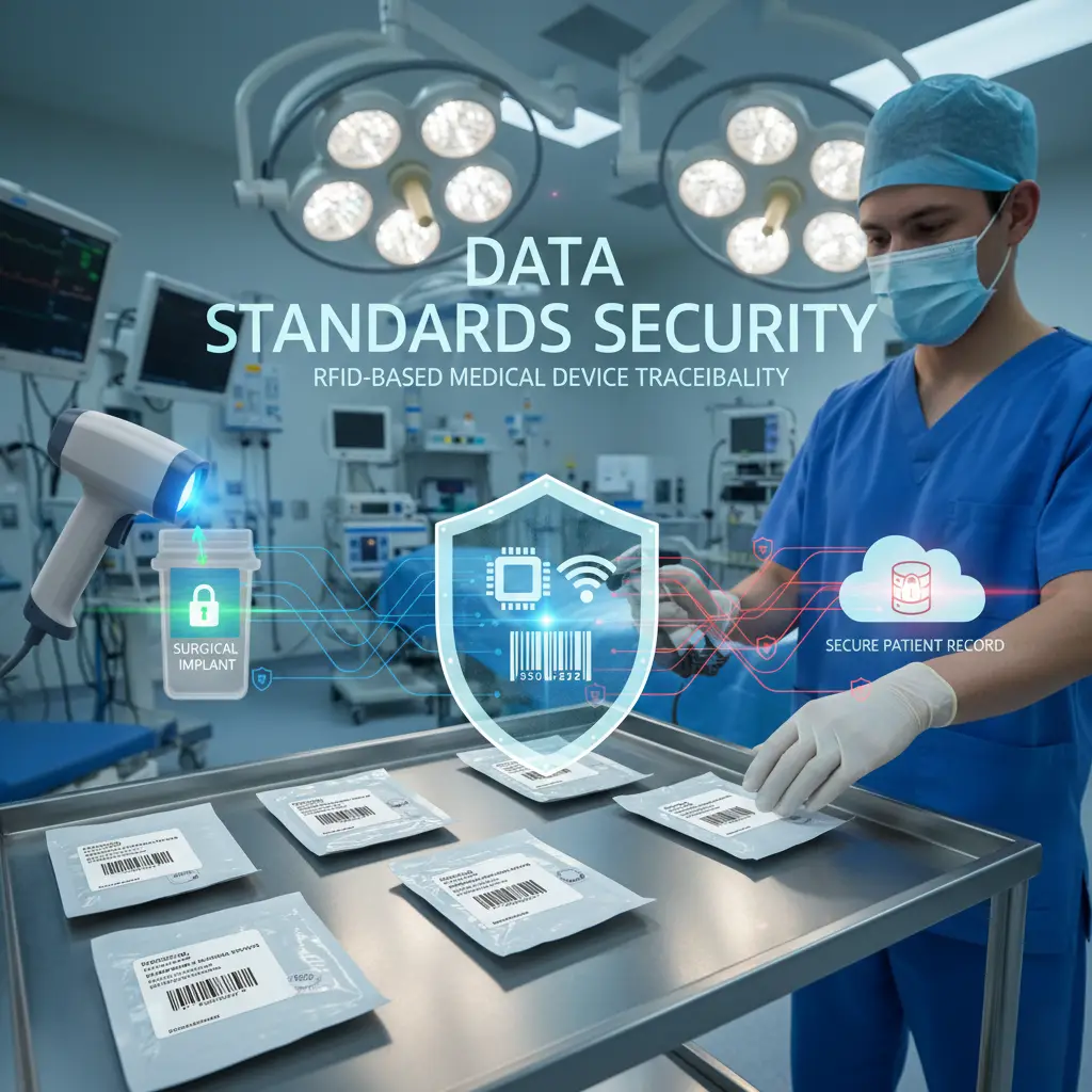 How Secure are Data Standards in RFID-Based Medical Device Traceability?