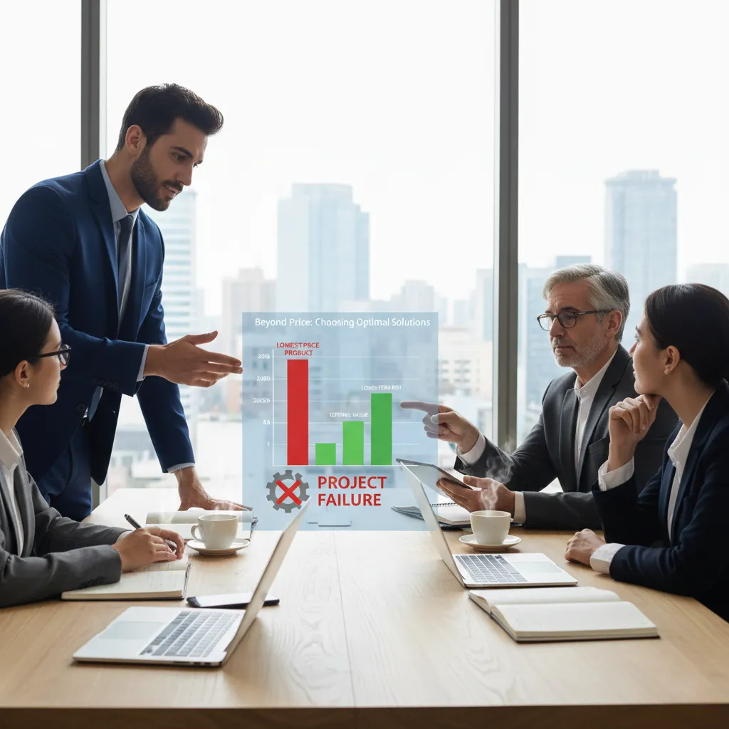 Engineer analyzing RFID system plans