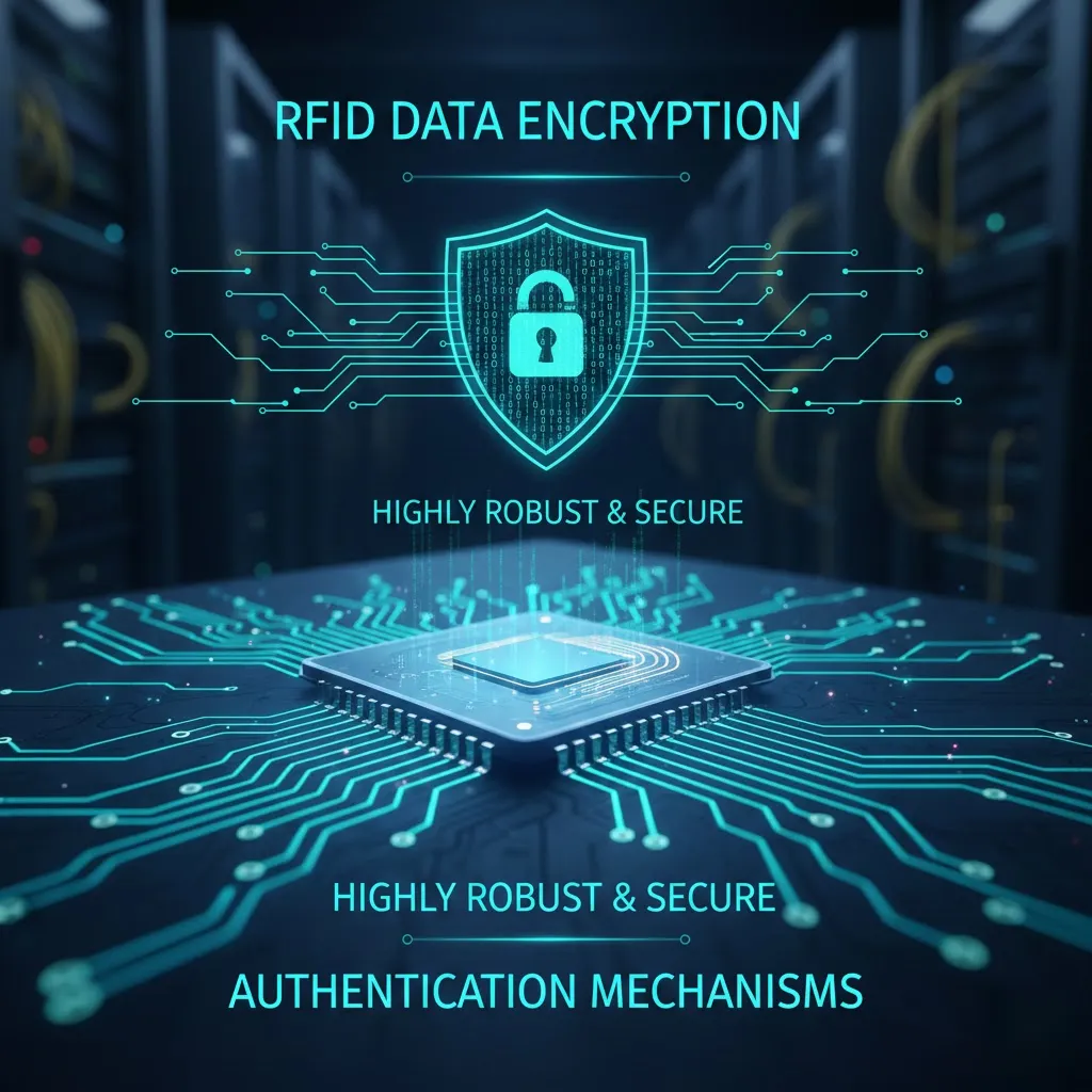 How Secure Are RFID Tag Data Encryption and Authentication Mechanisms?