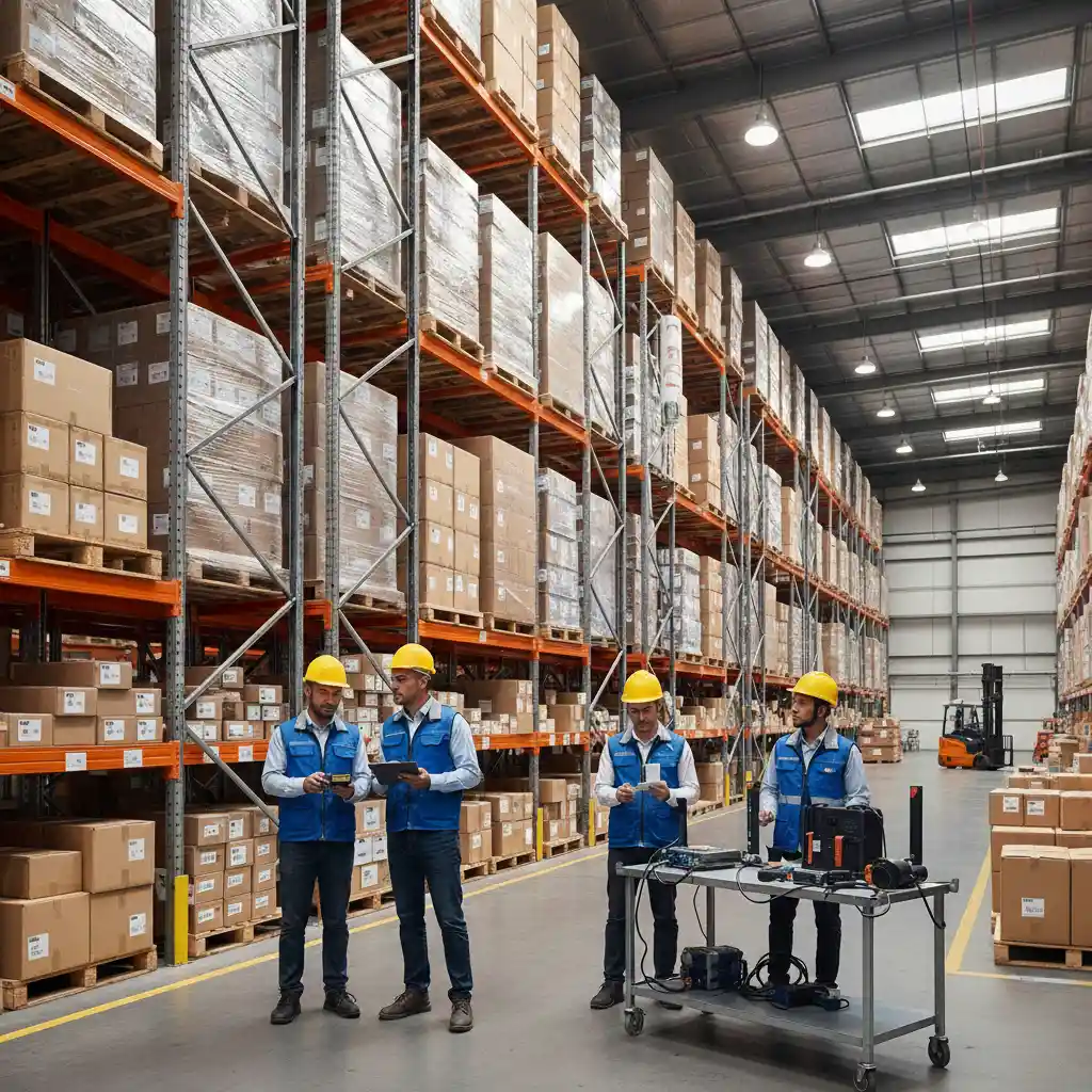UHF RFID warehouse overview