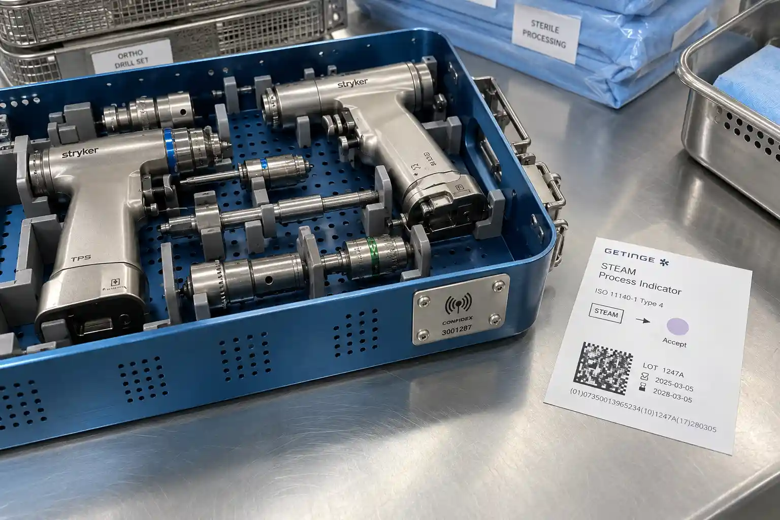 RFID medical device traceability data standards