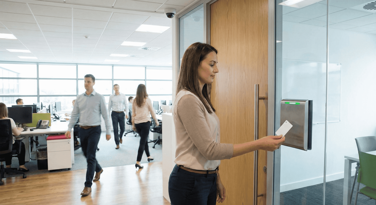 Office RFID access control scenario