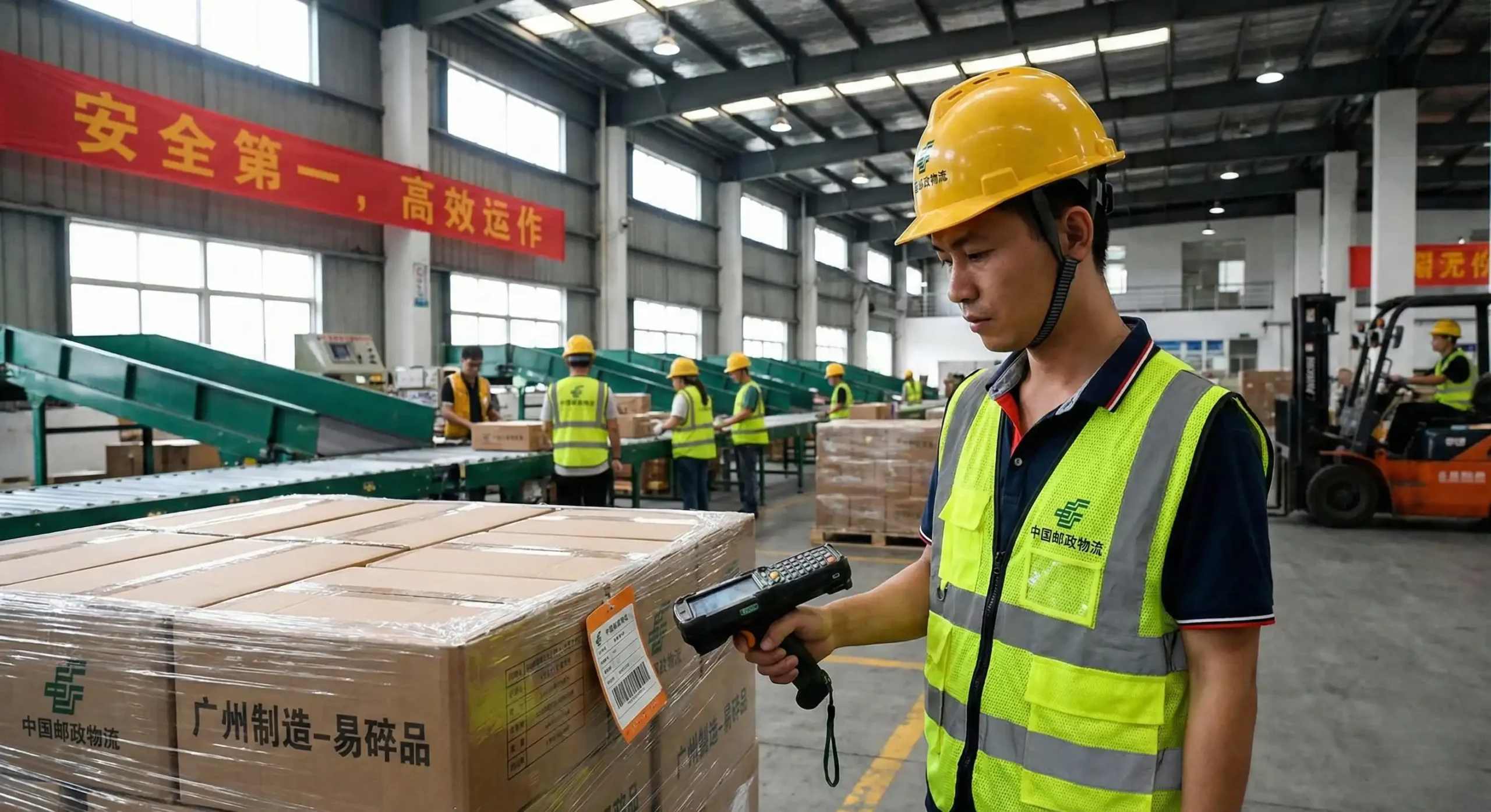 security lock icon over rfid chip graphic