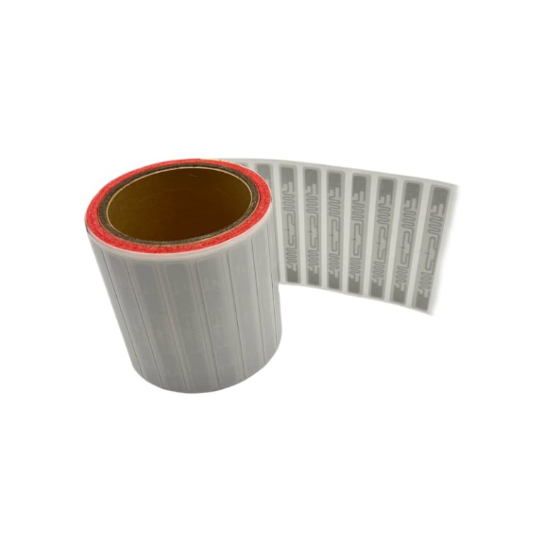 95x8mm Ultra-Narrow UHF RFID Label