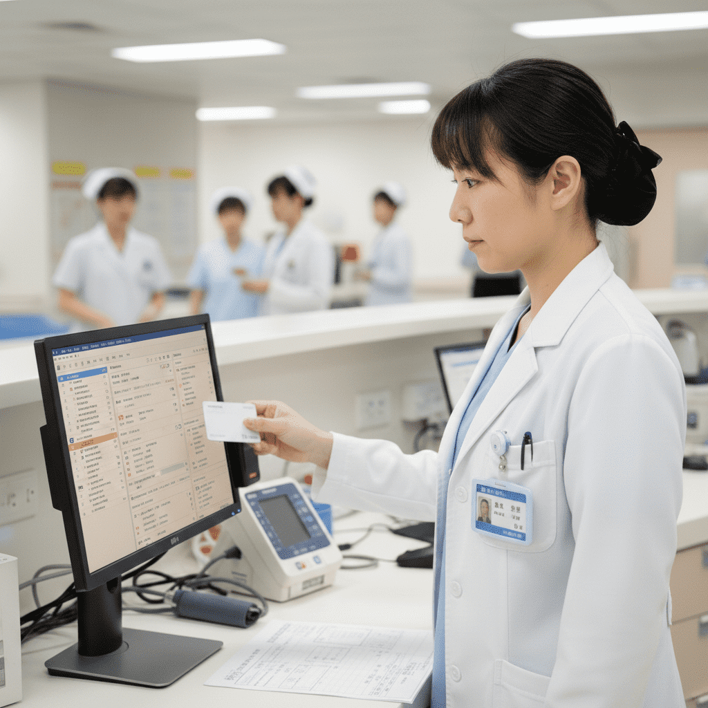 USB RFID reader for PC login