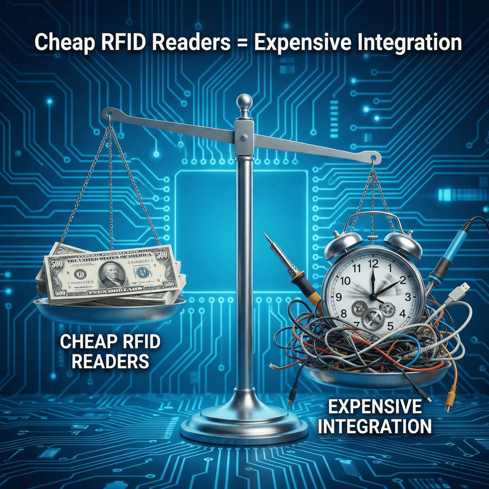 The True Cost of RFID Readers: Why a $500 Budget Might Cost You $5,000 in Integration?