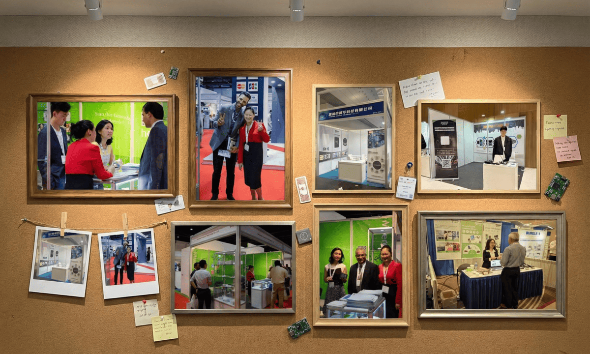 FONGWAH team at international trade show