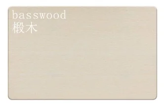 Basswood Card