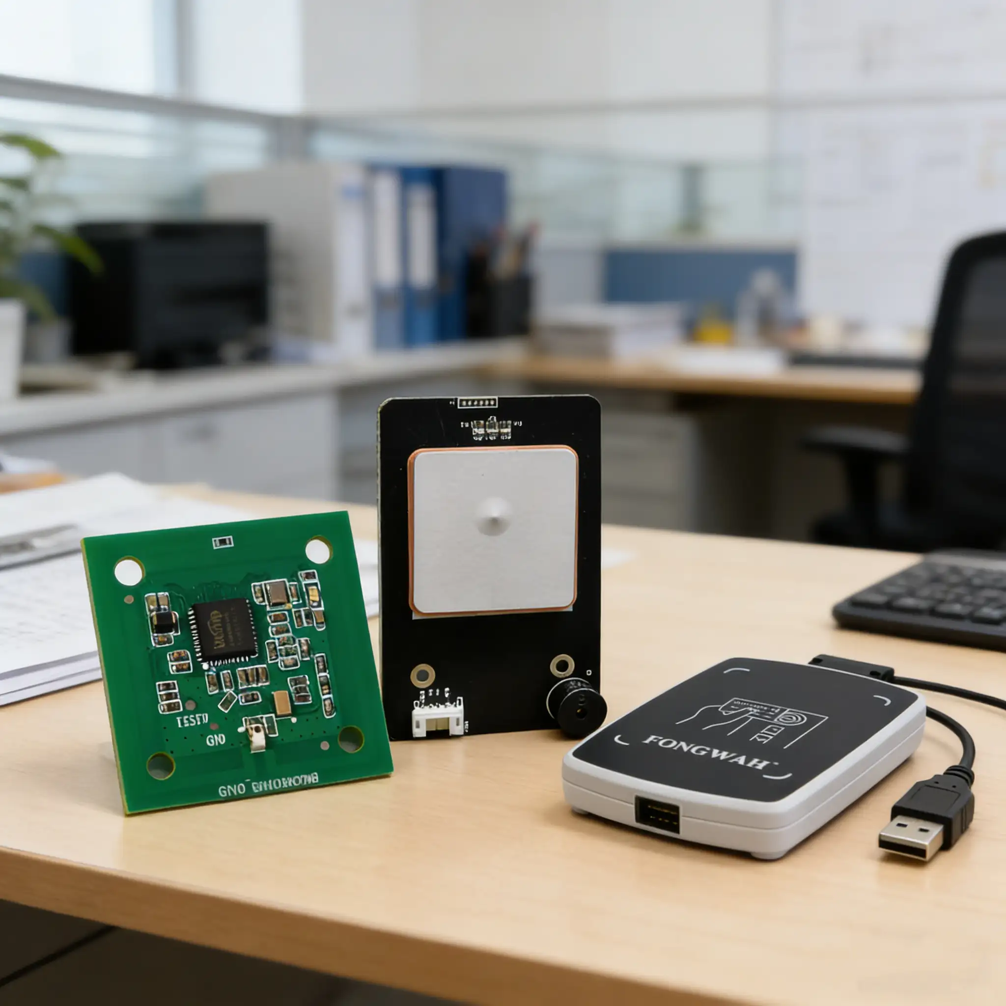 Desktop vs embedded RFID module for kiosks