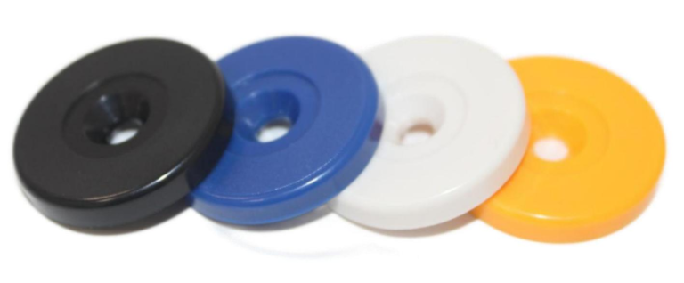 30mm ABS RFID Disc Tag with Center Hole