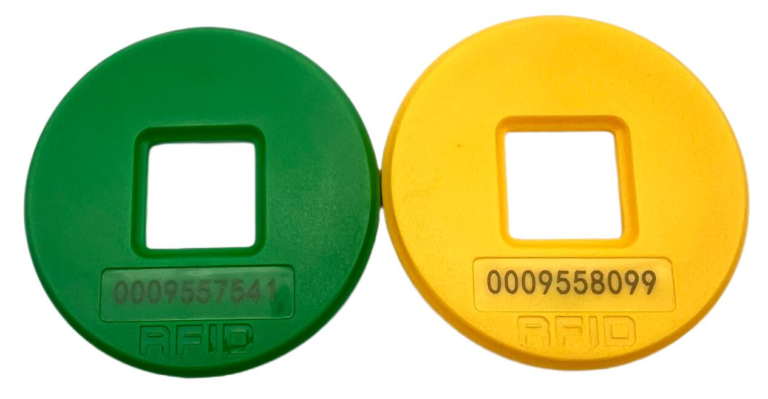 50mm 125kHz LF RFID Patrol Checkpoint Tag