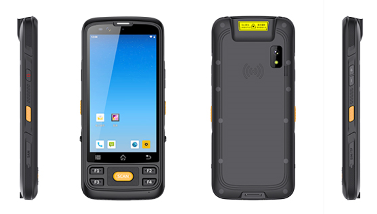 Industrial Android Thermometer & Barcode Terminal
