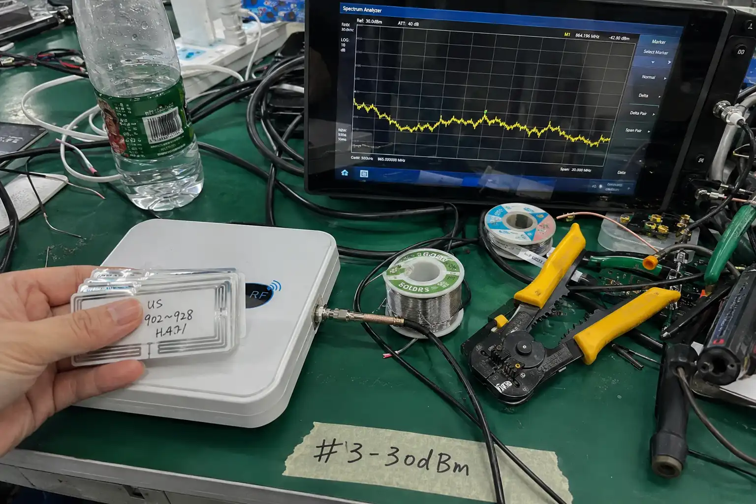 RFID frequency bands by country comparison: FCC 902–928, ETSI 865–868, and China 920–925 MHz UHF bands