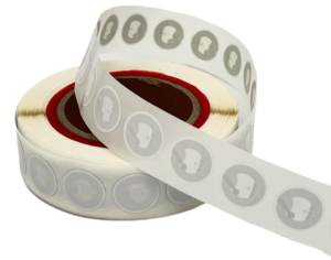 HF RFID Round Smart Sticker Label (Diameter 25mm / 30mm, Ntag213 & FM11RF08S, Printable Coated Paper / PET)