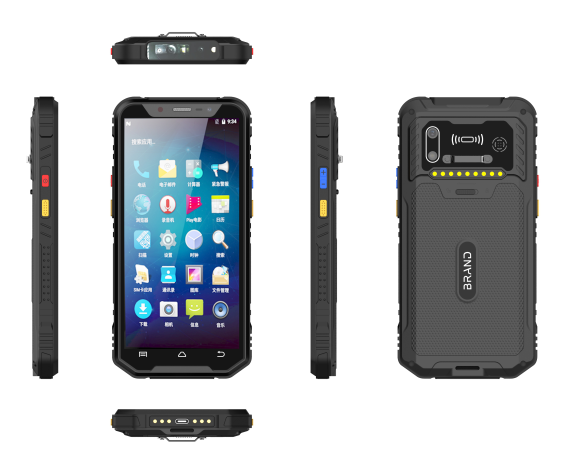 Industrial Android Barcode & NFC Handheld Terminal